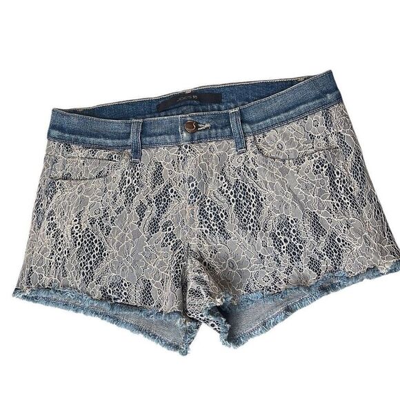 Joe’s Jeans Lace over Denim Shorts 25 - Picture 7 of 16
